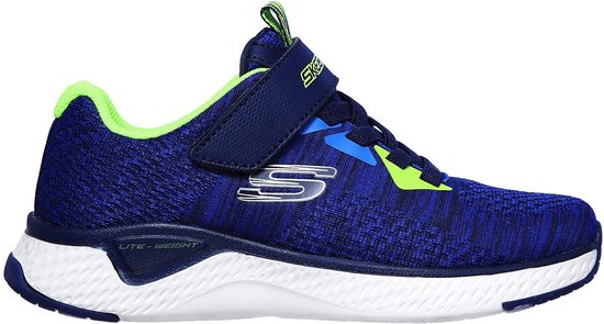 Skechers - Solar Fuse Speed Blitz - Maat 29 - Jongens - Sneakers - Blauw
