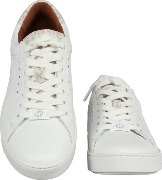 Michael Kors Irving Lace Up - 40 - Dames Sneakers - Wit/Beige