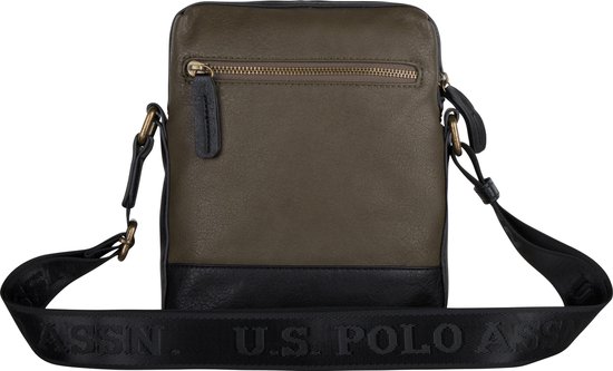 US POLO NEW SCOTTSDALE Tas Heren - Legergroen / Zwart