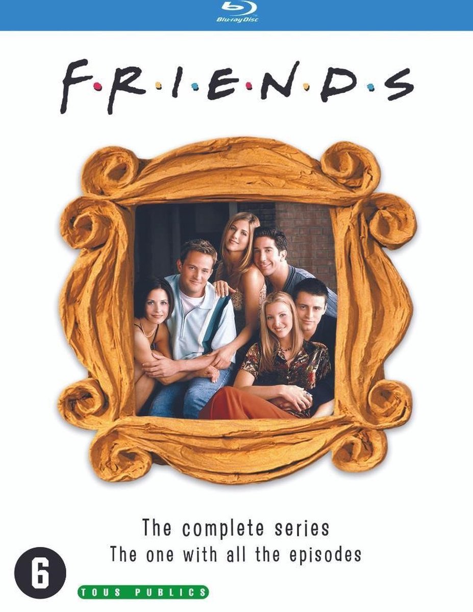 franchise, tv-series, group, friends, blu-ray cover