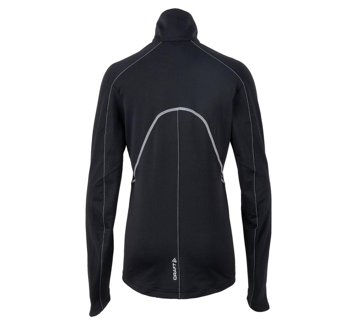 Craft Lightweight- Dames - M - Thermoshirt - Stretch Pullover - Zwart