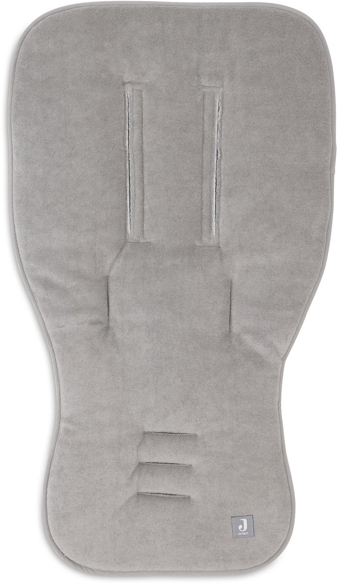 kinderwagenzitje, kinderwagenkussen, grijs, voering, verstelbaar