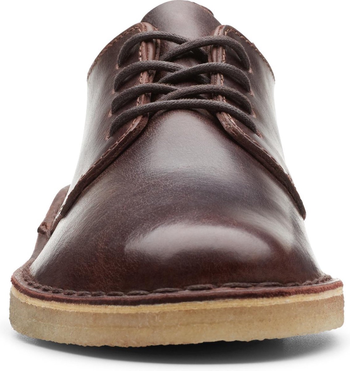 Clarks Desert London - Maat 36 - Dames Veterschoenen - Chestnut Leather