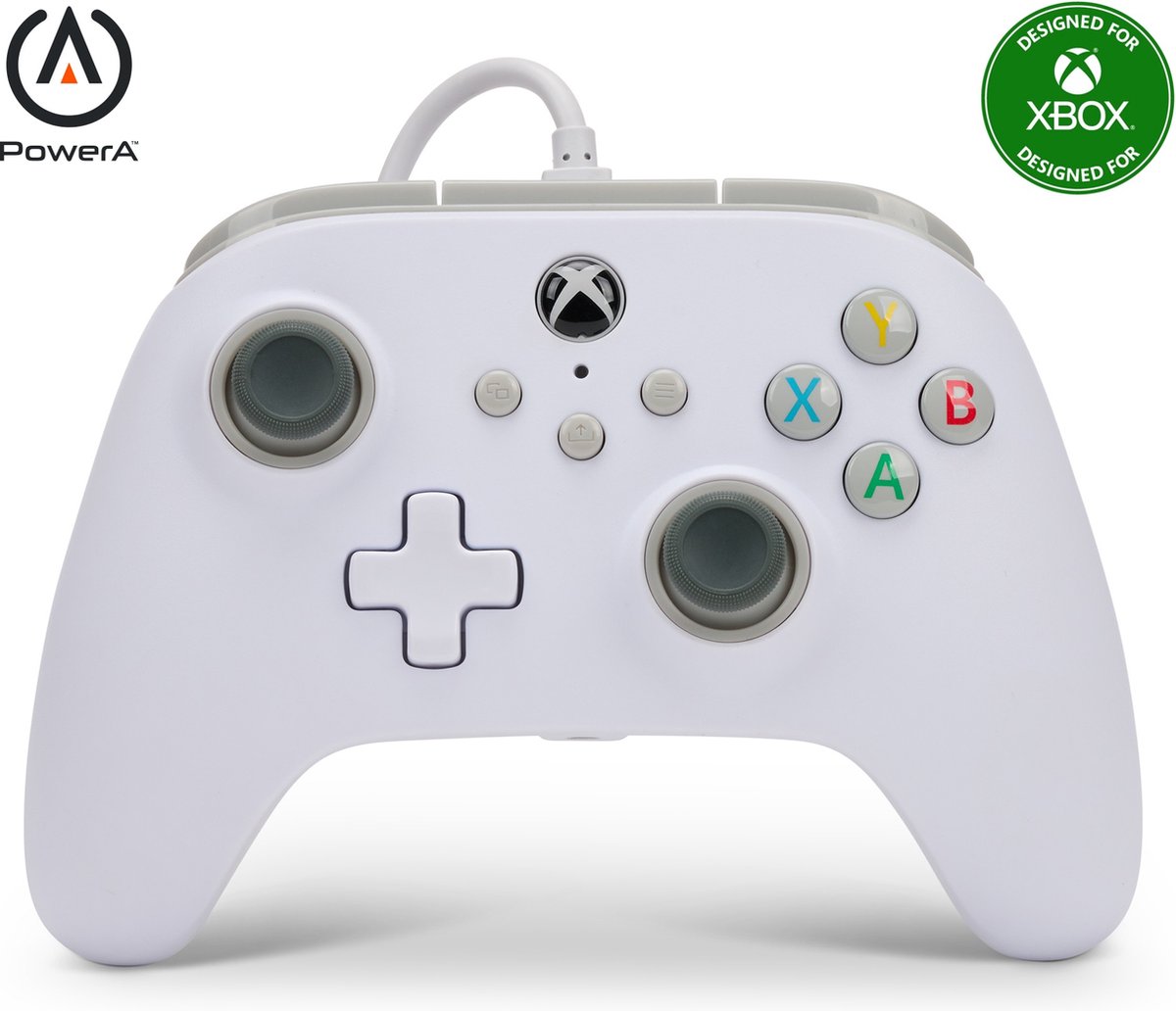 PowerA Bedrade Controller - Xbox Series X + S - Wit