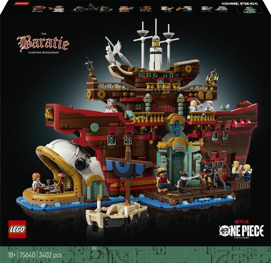 LEGO® ONE PIECE Het Drijvende Restaurant Baratie - 75640