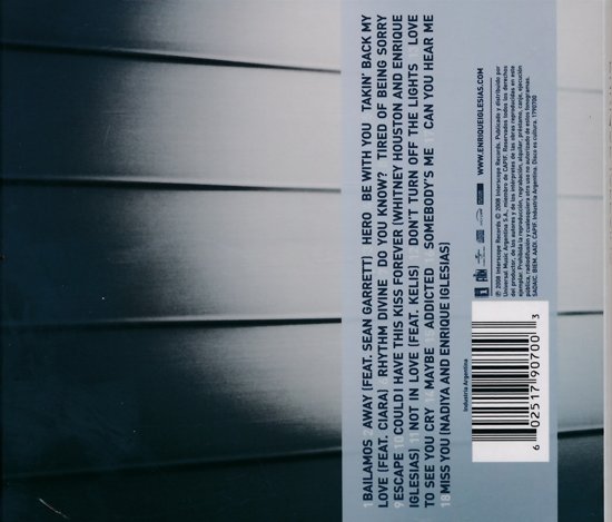 Enrique Iglesias - Greatest Hits - CD