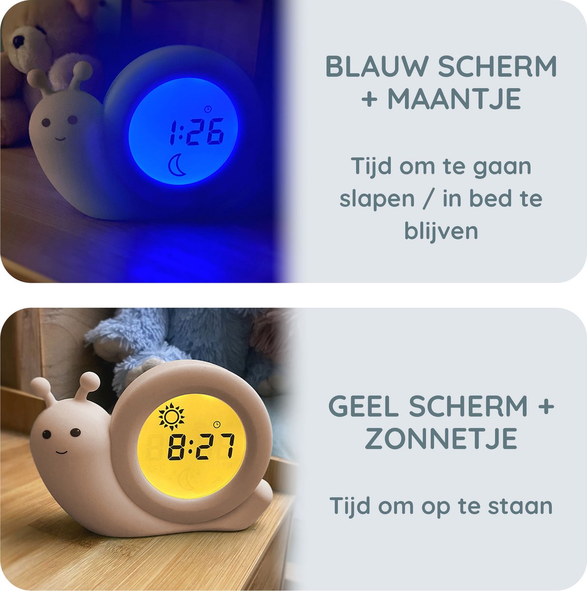 Alecto Baby BC110BE SIMON - Slaaptrainer - Nachtlampje