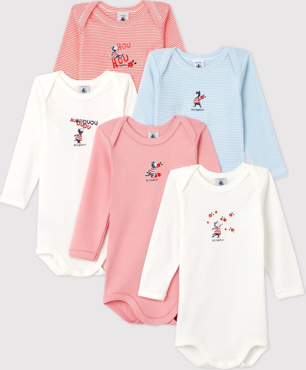 baby, romper, longsleeve, katoen, set