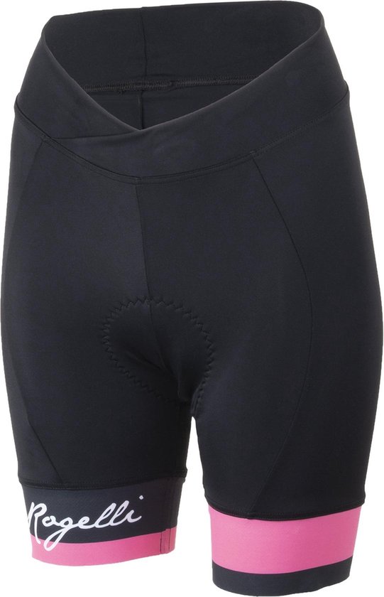 Rogelli Maat M Ds Wielerbroek Select Zwart/LichtRoze