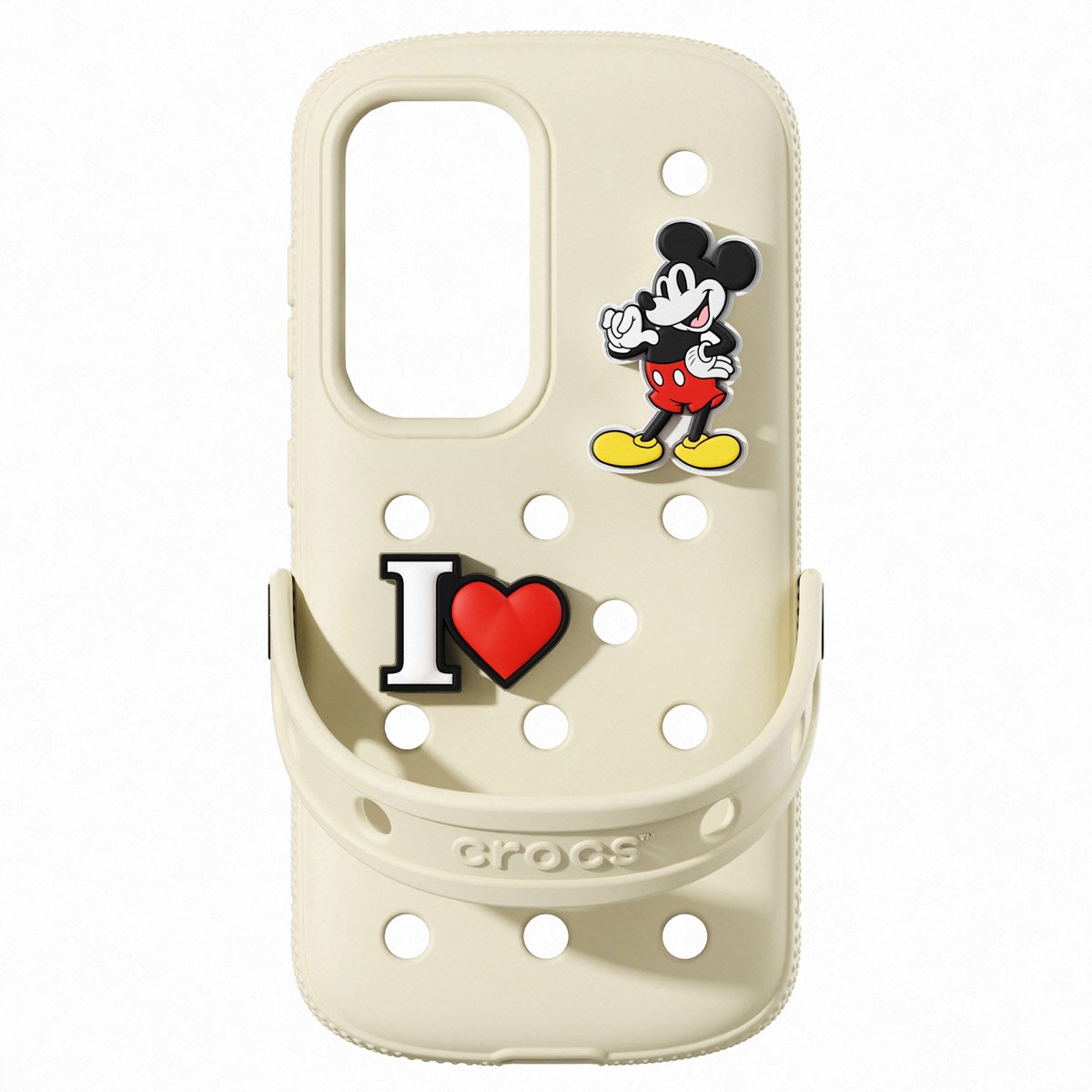 Samsung Galaxy Hoesje - Crocs Case - Beige