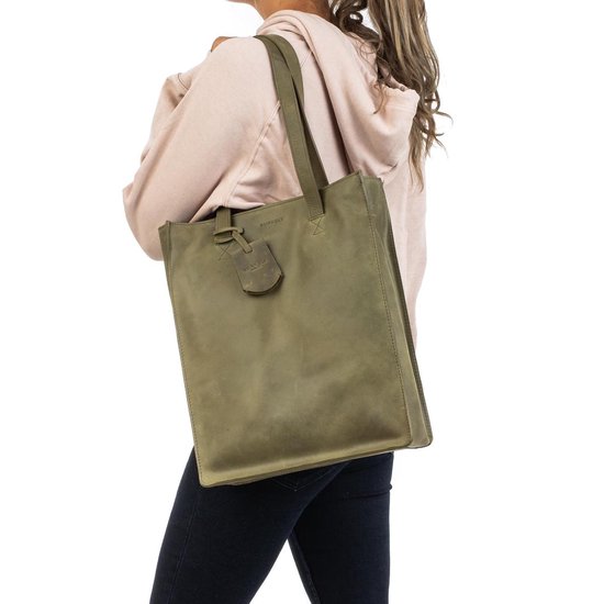 BURKELY Michelle Shopper 13" inch Shopper - Groen