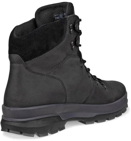 hike boot, rugged boot, black boot, ankle boot, lace-up boot