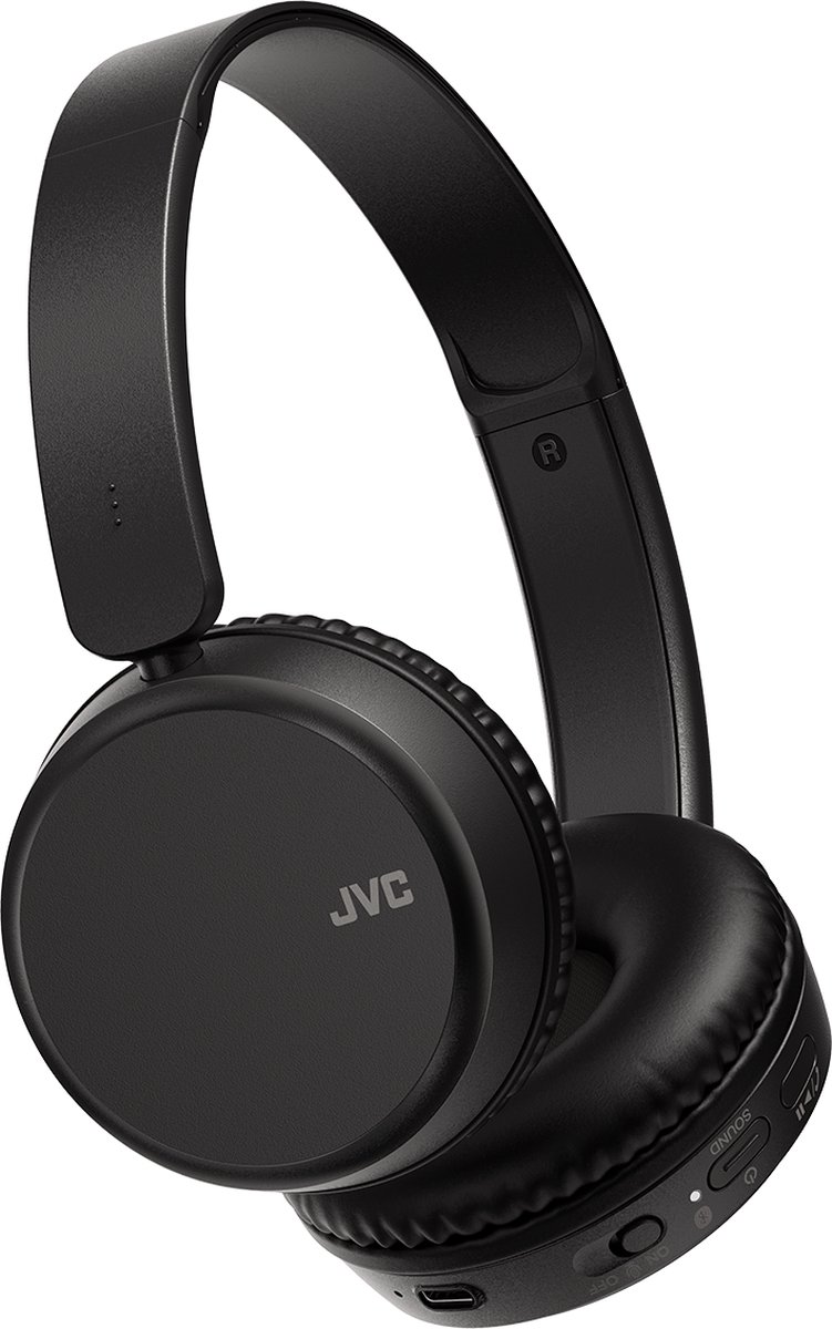 JVC HA-S36W-B Opvouwbare Bluetooth on-ear hoofdtelefoon - Zwart