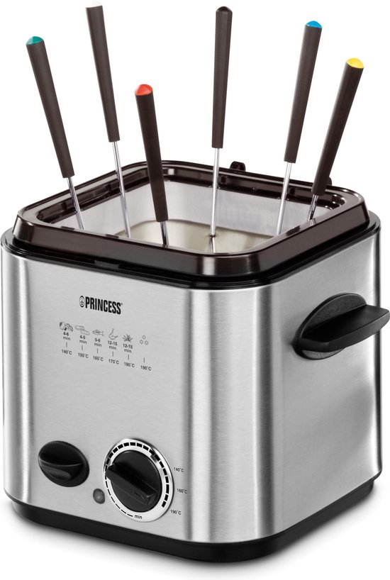 Princess Classic Mini 182611 - Fondue/Frituurpan Combinatie