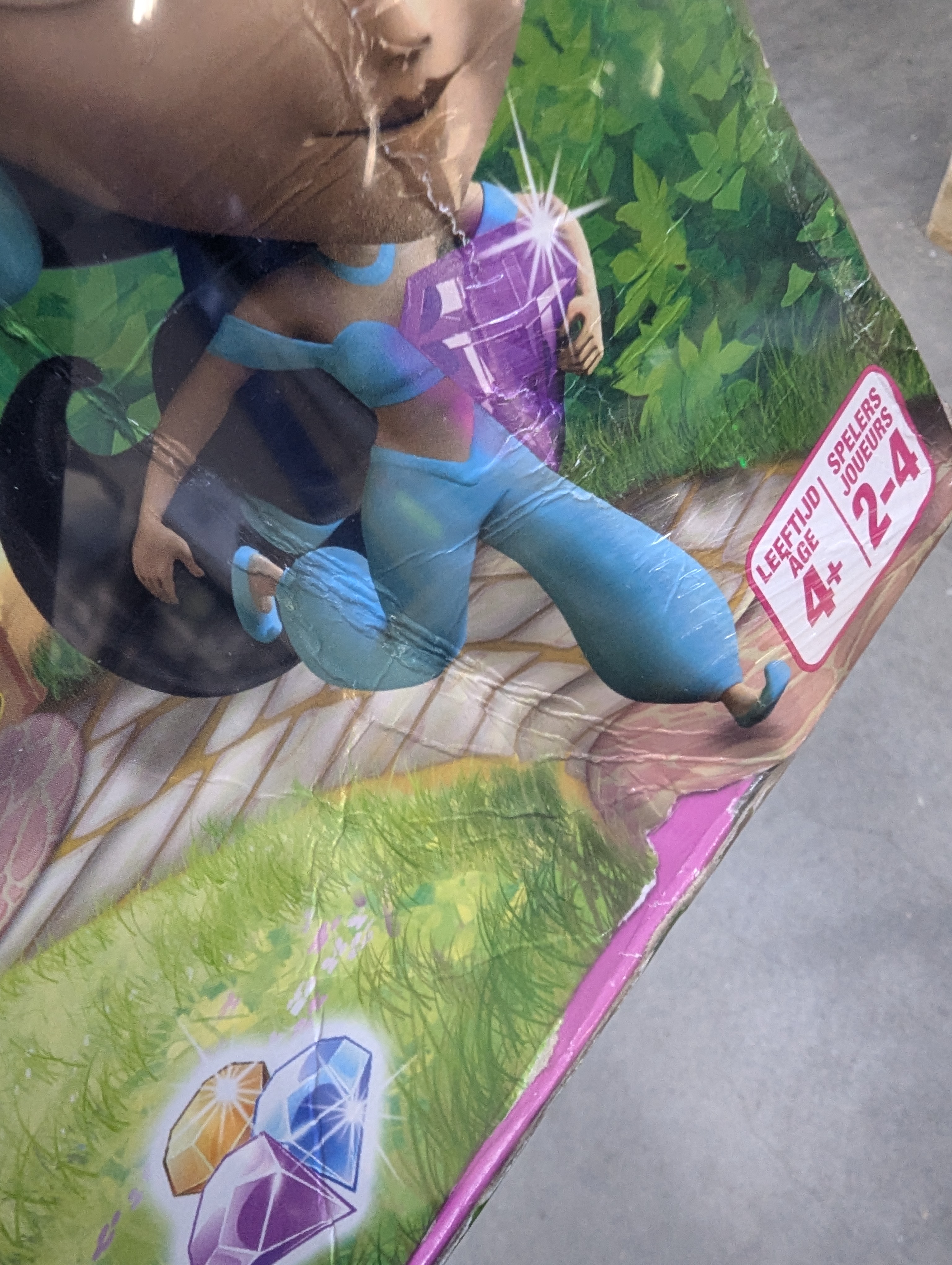 Disney - Disney Princess Race 'n Chase Gem Tag - Familiespel - Bordspel