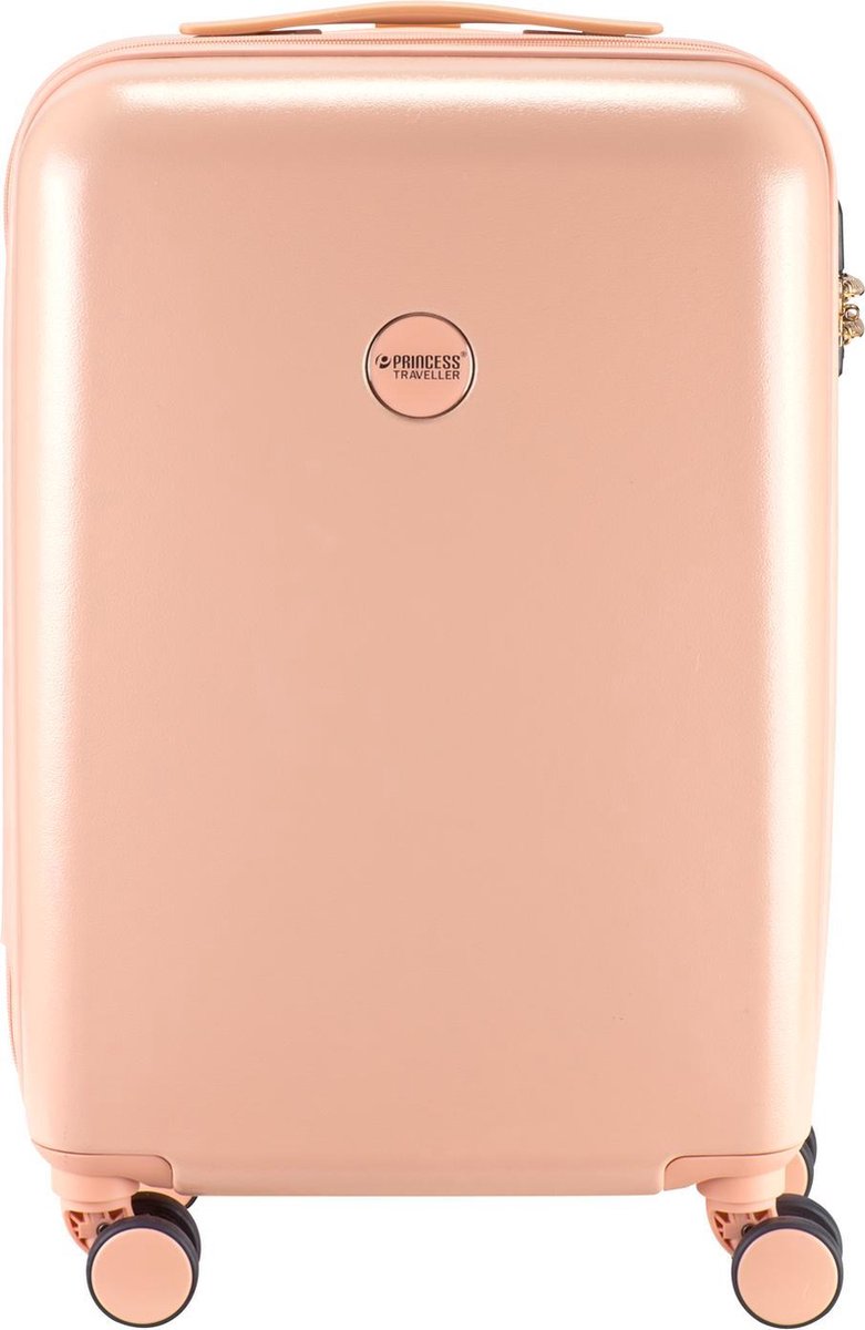 Princess Traveller Harlem - handbaggage koffer - recycled PET - Roze - (55cm)