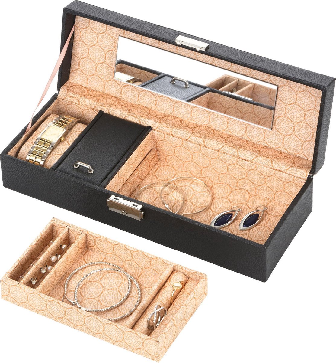 Accessoires, Formele kleding, Stropdas, Doos, Ring