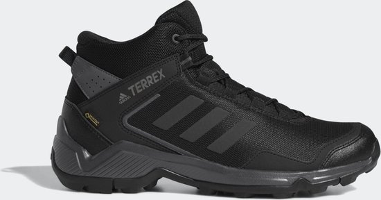 hike sneaker, black boot, terrex, mesh upper, trail shoe