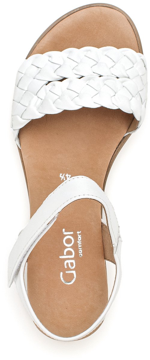 Gabor - maat 43 - Sandalen Dames - Wit