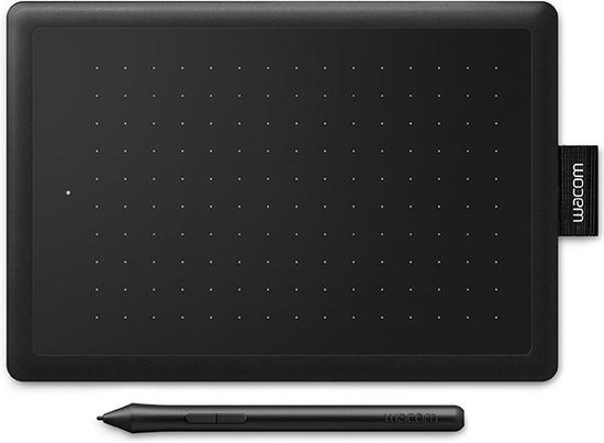 Wacom One by Medium grafische tablet 2540 lpi 216 x 135 mm USB Zwart