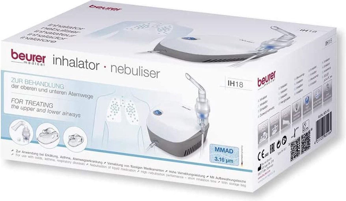 Beurer IH 18 Lean Inhalator - Vernevelaar
