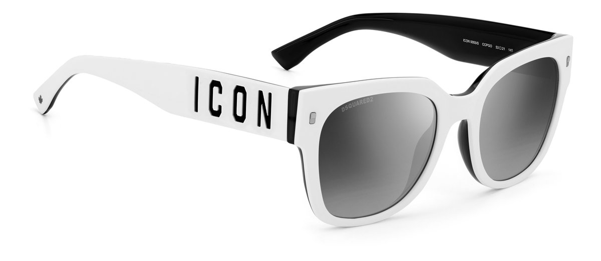 DSQUARED2 zonnebril ICON 0005/S Vrouwen-Wit