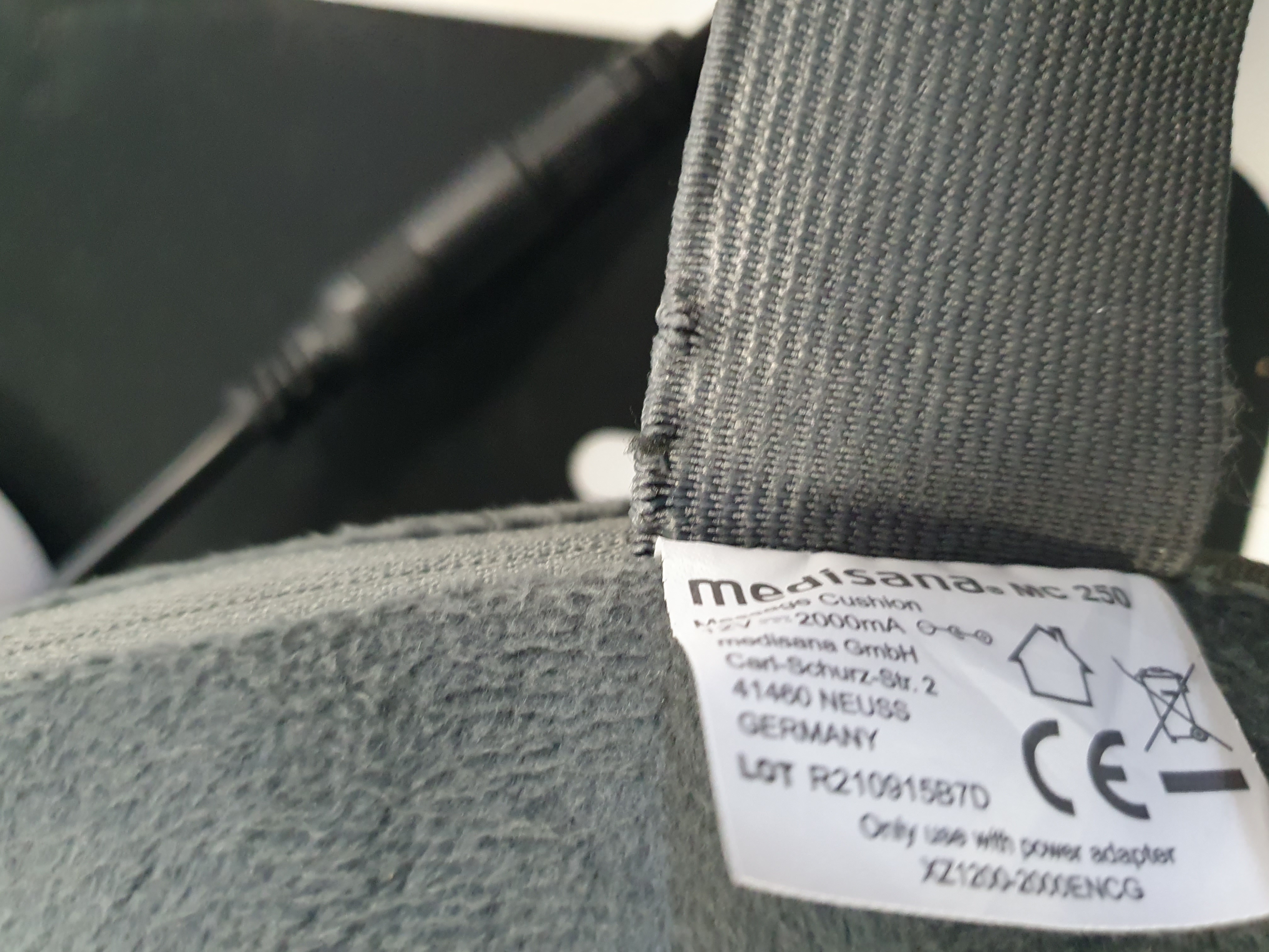 Medisana Medisana MC 250 Massagekussen 24 W Grijs
