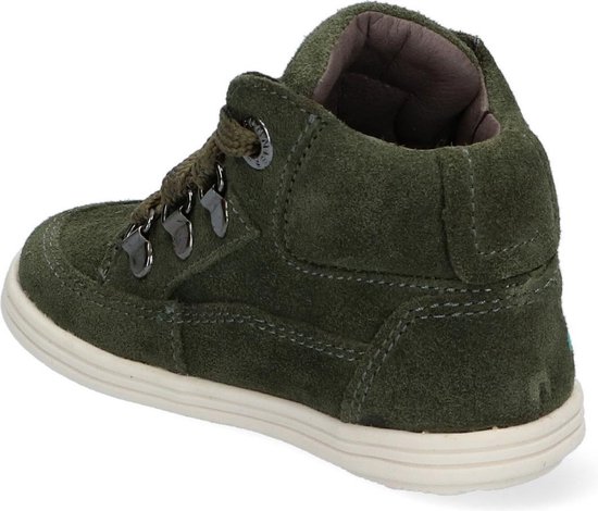 BunniesJR Sjimmie Stoer Jongens Veterschoenen - Army Green - Maat 21