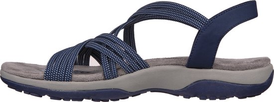 Skechers  - Maat 40 - Reggae Slim - Turn It Up Dames Sandalen - Navy