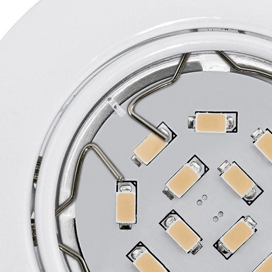 EGLO Peneto - Inbouwspotje - LED - Ø87mm. - Wit - Richtbaar