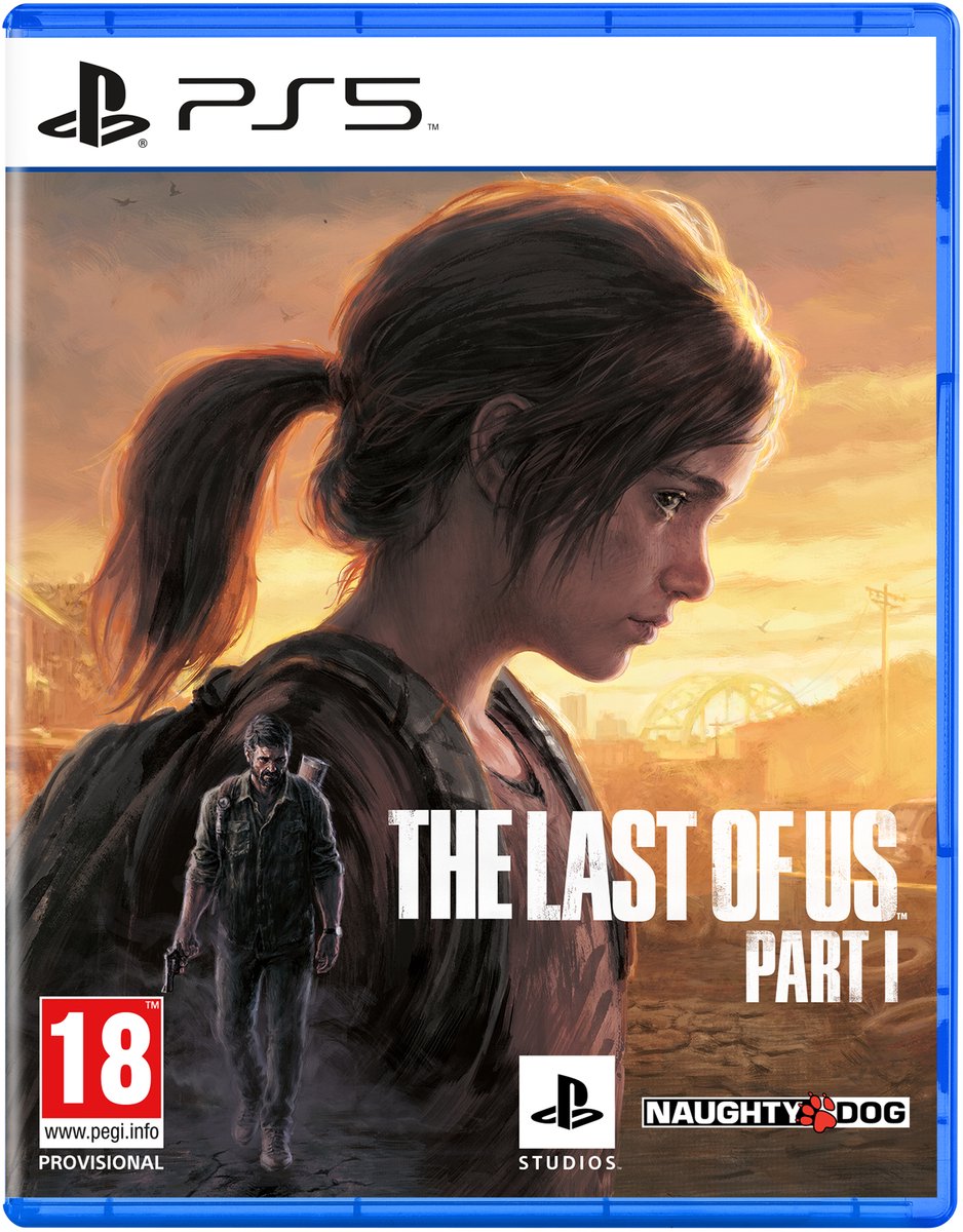 PS5, spel, cover, The Last of Us Part I, nautydog