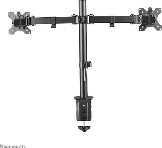 Neomounts FPMA-D550DBLACK full motion monitorarm 2 schermen - 10-32" - zwart