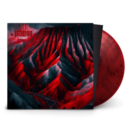 vinyl, lp, vinylrecord, red, grooves
