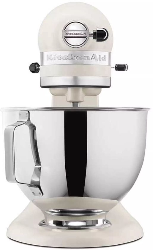 Kitchenaid Artisan 5KSM95PSEPL - Keukenmachine - 4,3L - Porselein wit - 3 Menghaken