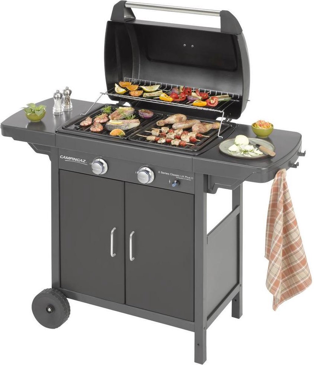 Campingaz 2 Series LX Plus Gasbarbecue - 2 Branders - Zwart - BBQ