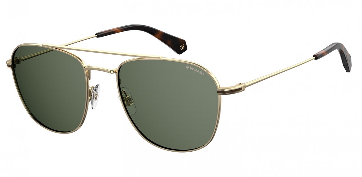 aviator, goggles, metal, gold, green-lens