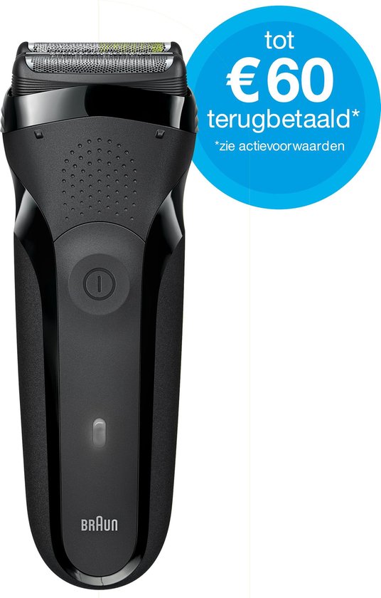 7136-1ccd-48fd-af56-af79855ef533 Braun Series 3 300BT Zwart - Elektrisch Scheerapparaat Shave&Style