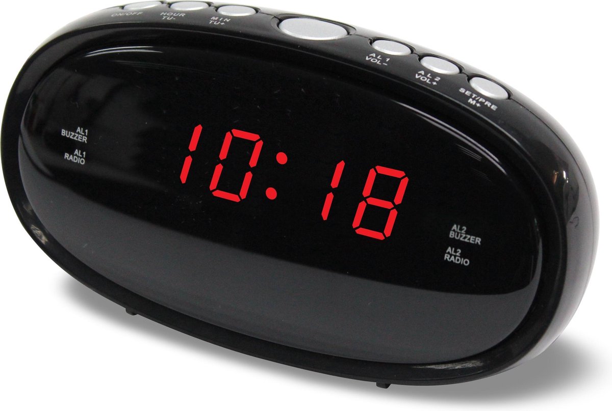 Denver CR-420 - Wekkerradio - Zwart