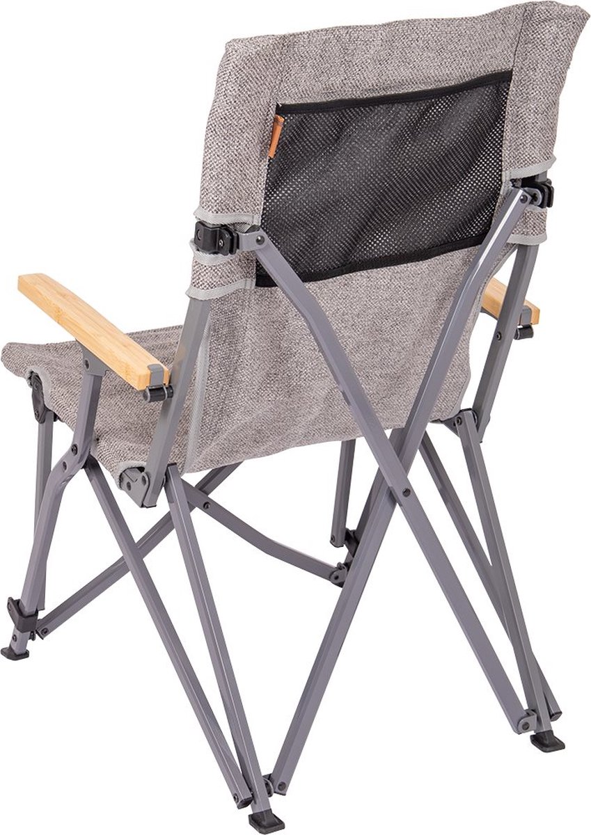 Bo-Camp - Urban Outdoor - Vouwstoel - Chelsea - Grijs