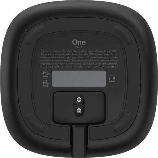 Sonos One - Zwart