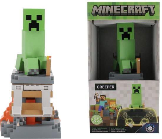 minecraft, creeper, blok, speelgoed, figuur