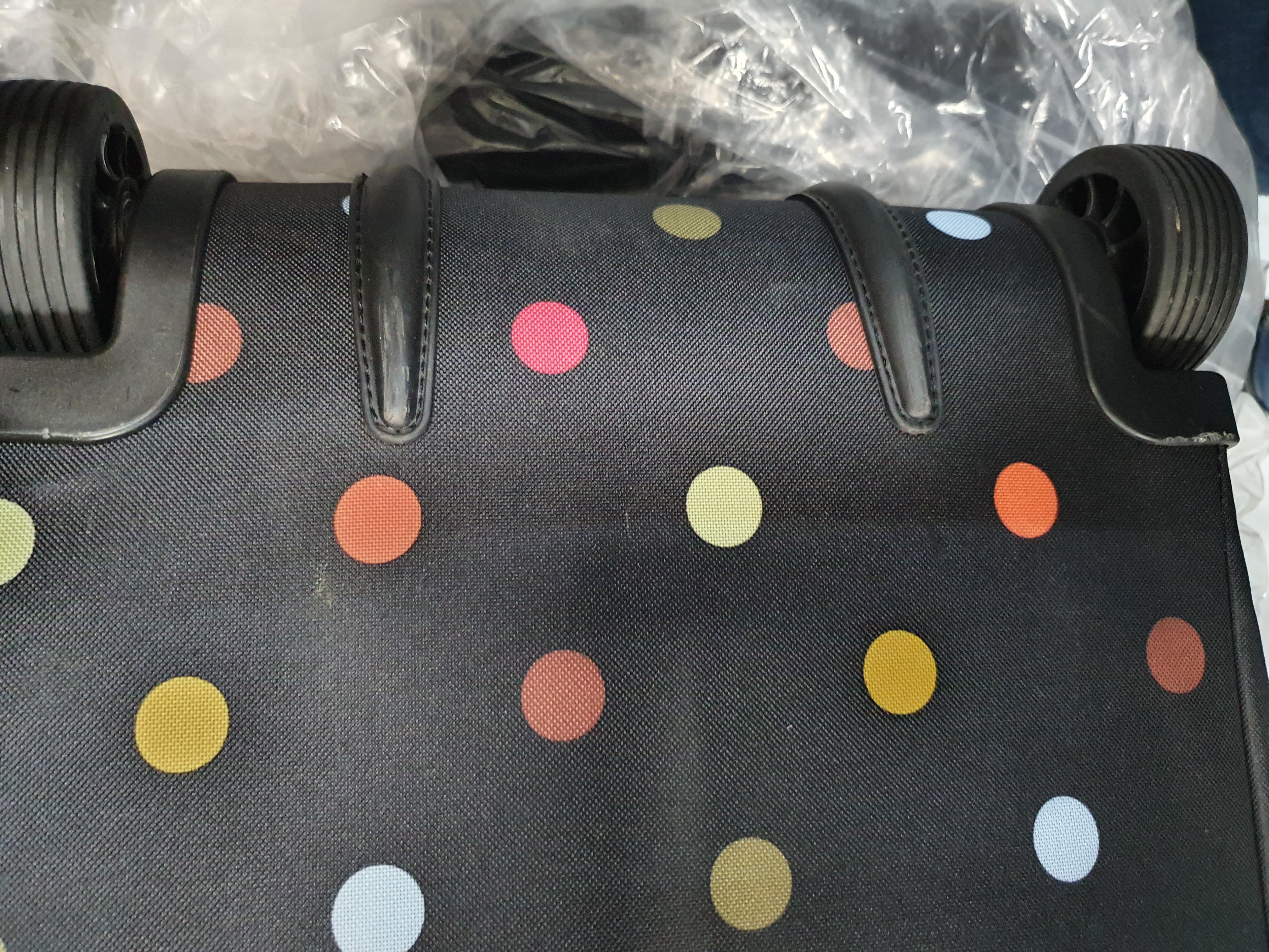 Reisenthel Allrounder Trolley Reiskoffer Reistas Op 2 Wielen - 30L - Dots Zwart