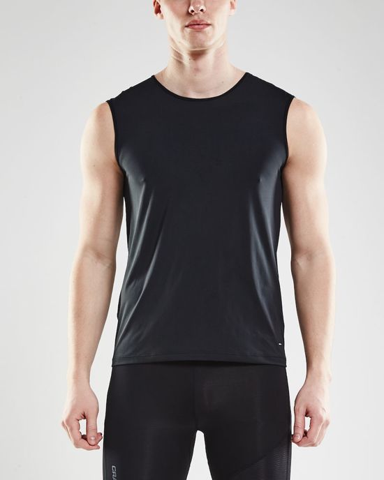Craft Essential Sl Sportshirt Heren - Black -XXL