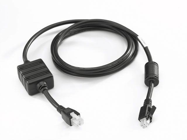 Zebra CBL-DC-382A1-01 electriciteitssnoer Zwart