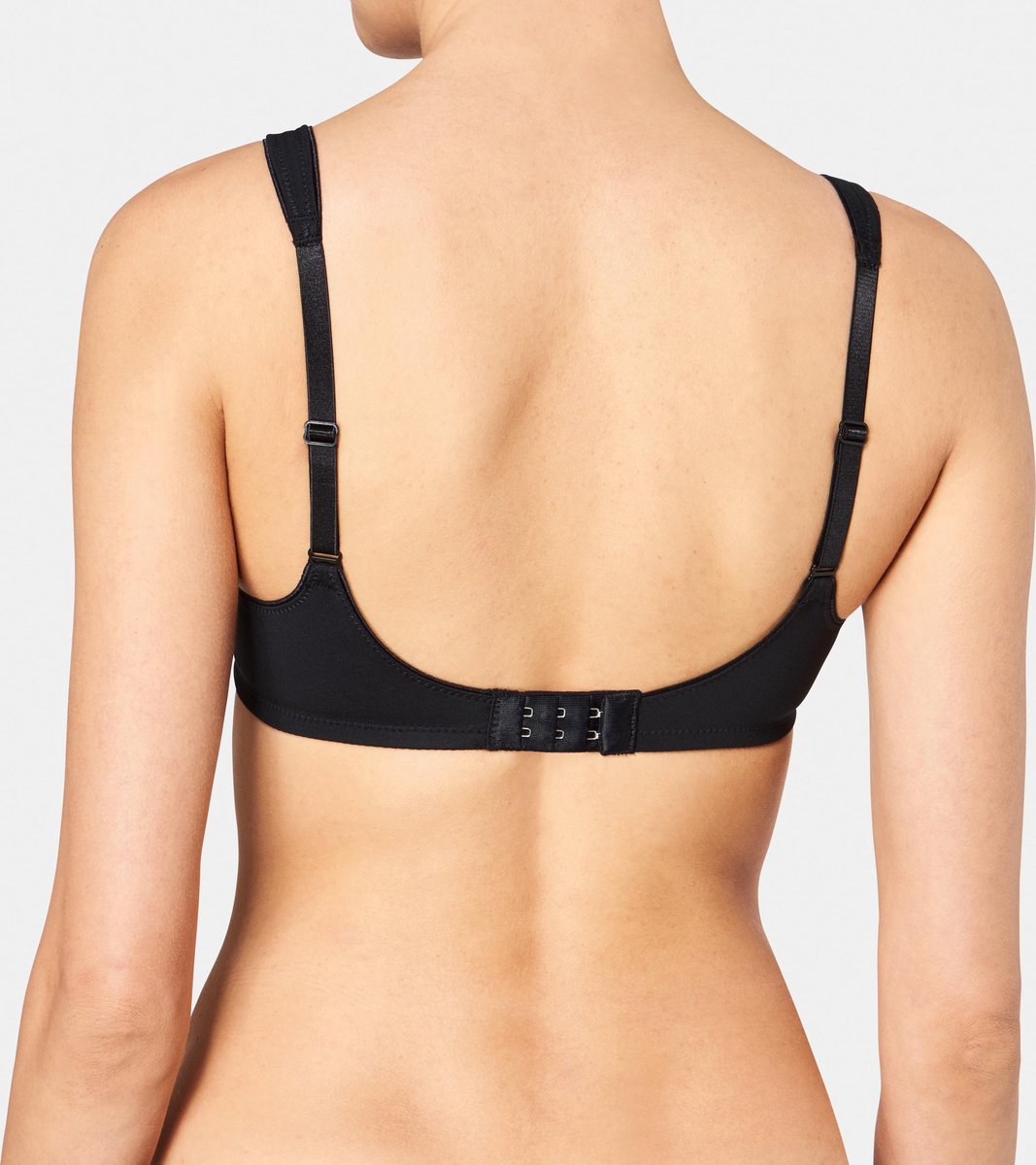 Triumph  - Maat 100A - Modern Soft + Cotton N Beha - Zwart