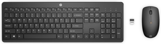 HP 235 WL Mouse and KB Combo Belgium - English localization