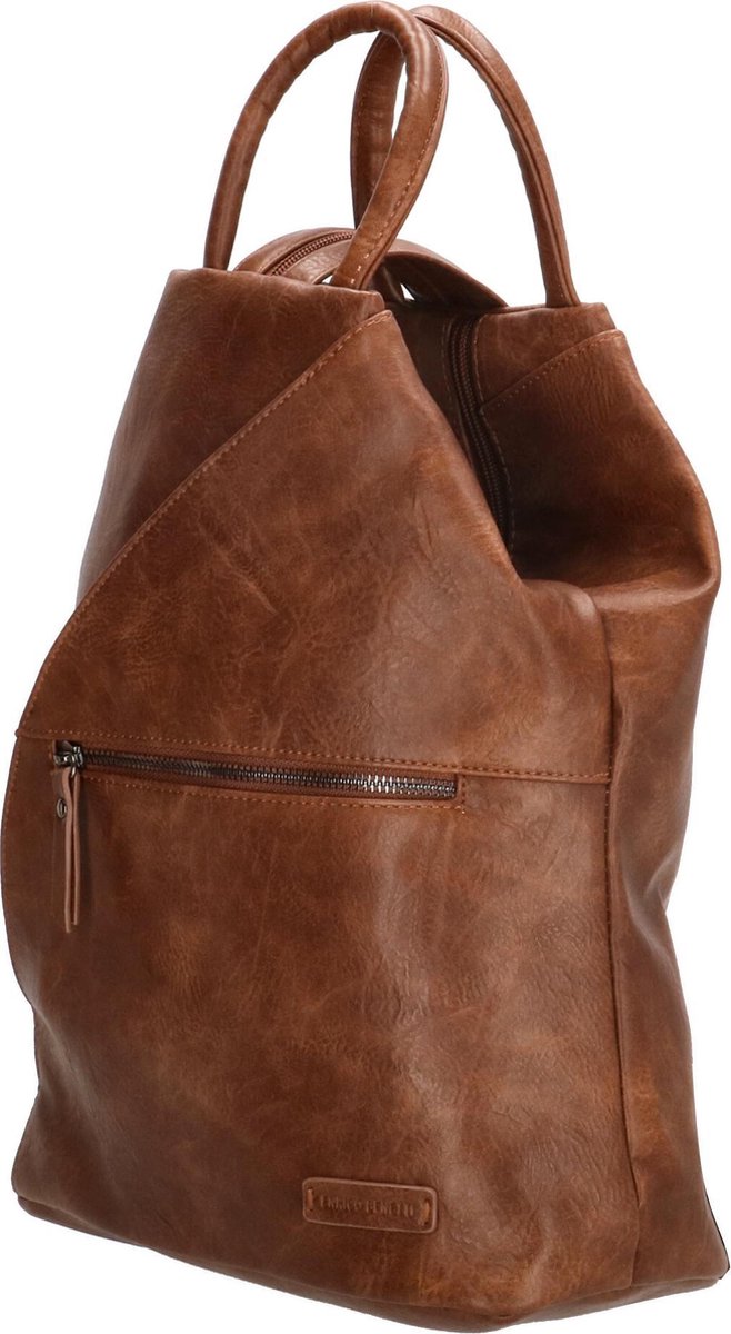 Enrico Benetti Caen 66514 speelse dames rugzak - Cognac
