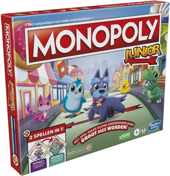 Monopoly Junior - 2-in-1 spel - Bordspel