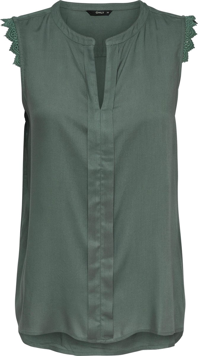 ONLY - Maat XXL (44) - ONLKIMMI S/L TOP WVN Dames T-Shirt
