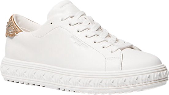 Michael Kors Grove - maat 38 - Lace Up Dames Sneakers - Camel